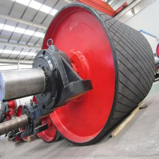 Rubber Lagged Drive Pulley